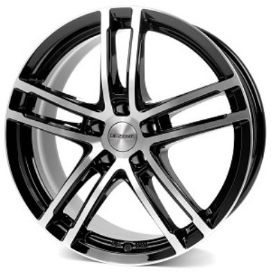 Slika DEZENT 7.5X17 5X108 65.1 ET44 TZ-BLACK-POLISHED 