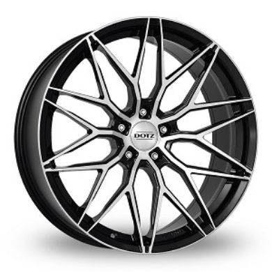 Slika DOTZ 10X20 5X120 72.6 ET40 SUZUKA-BLACK-POLISHED 