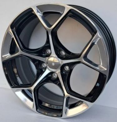Slika FORCAR MOTORSPORT 7.5X17 5X112 66.5 ET35 FW117-BLACK-POLISHED 
