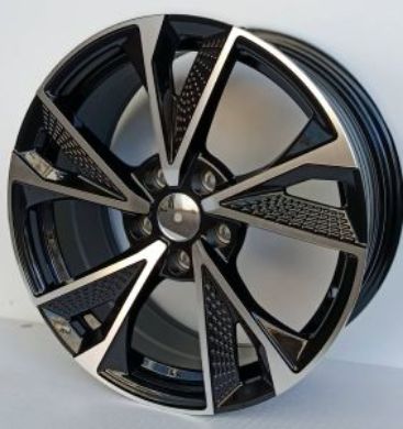 Slika FORCAR MOTORSPORT 7.5X17 5X112 66.5 ET35 FW124-BLACK-POLISHED 