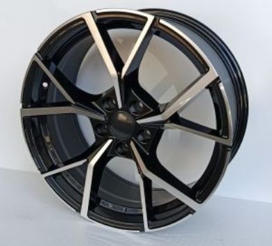 Slika FORCAR MOTORSPORT 8X18 5X112 57.1 ET35 FW3112-BLACK-POLISHED 