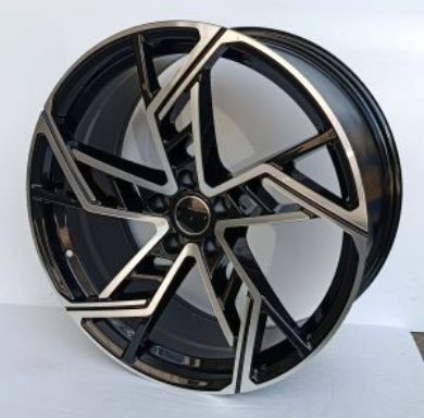 Slika FORCAR MOTORSPORT 8X18 5X112 66.4 ET35 FW3207-BLACK-POLISHED 