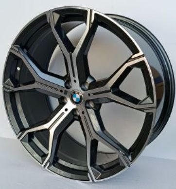 Slika FORCAR MOTORSPORT 10.5X22 5X112 66.5 ET43 FW959-GUNMETAL-POLISHED 