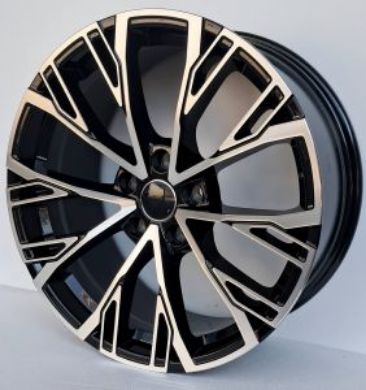 Slika FORCAR MOTORSPORT 8X18 5X112 66.5 ET35 BLACK-POLISHED 